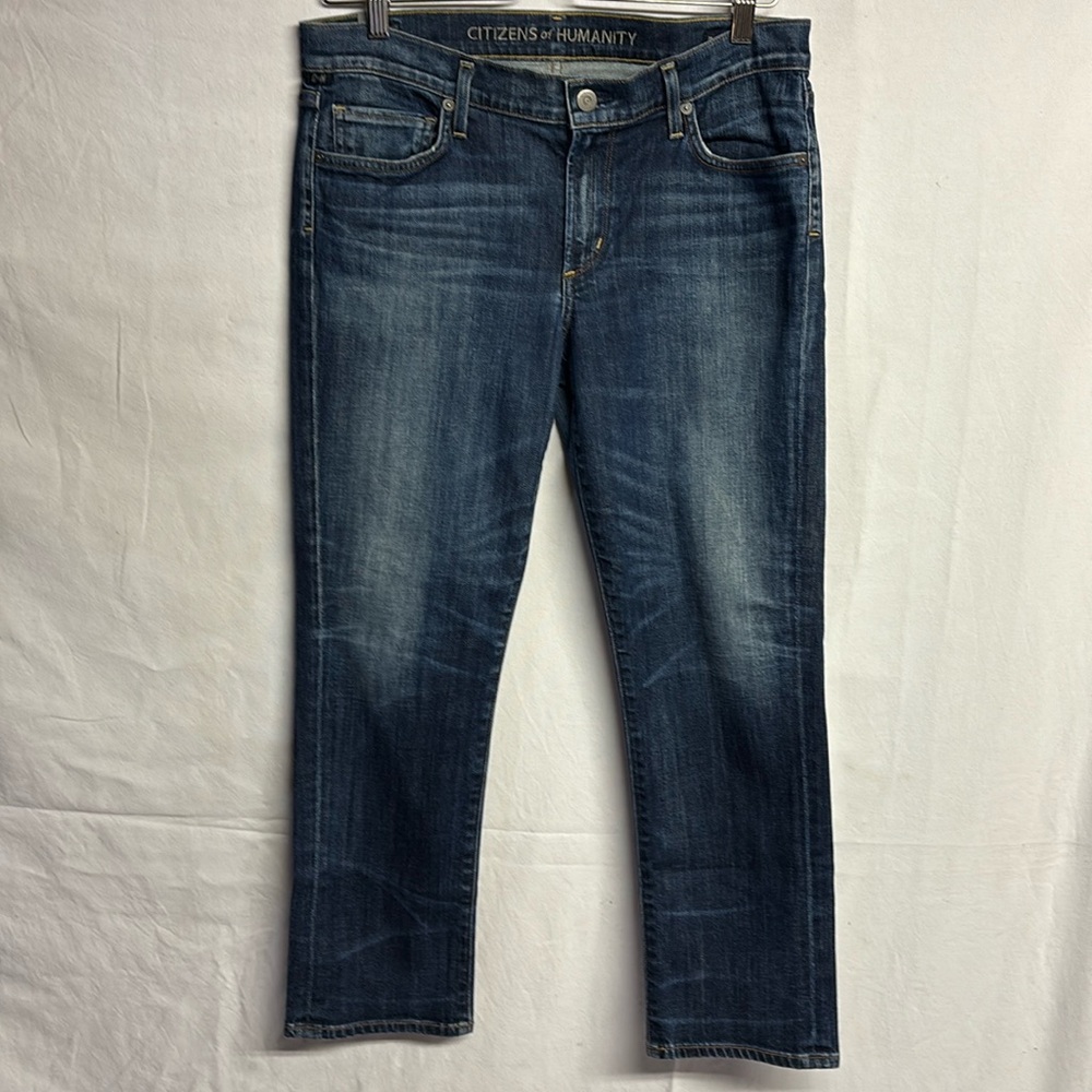 Citizens Of Humanity Women’s Phoebe Low Rise Slim Straight Crop Size 30